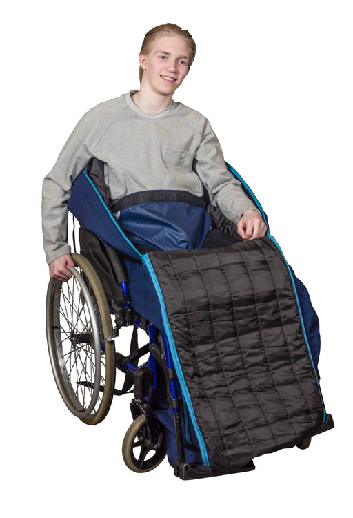 Lämpöpussi pyörätuolia käyttävälle - Sairex