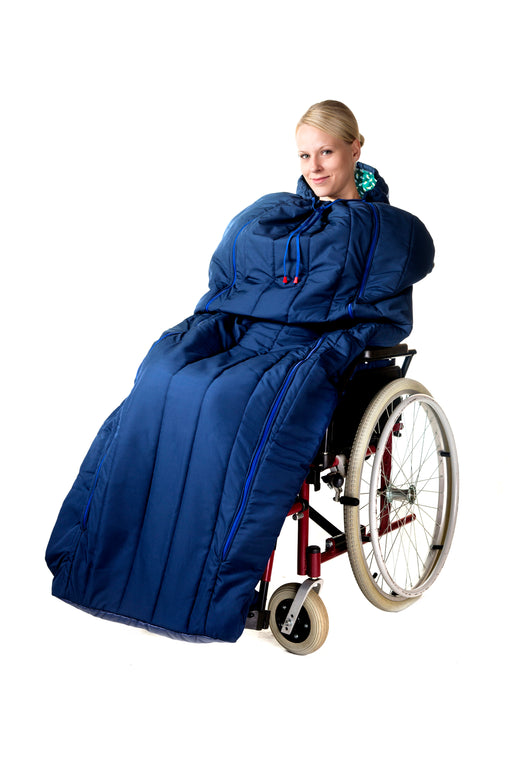 Lämpöpussi pyörätuolia käyttävälle - Sairex